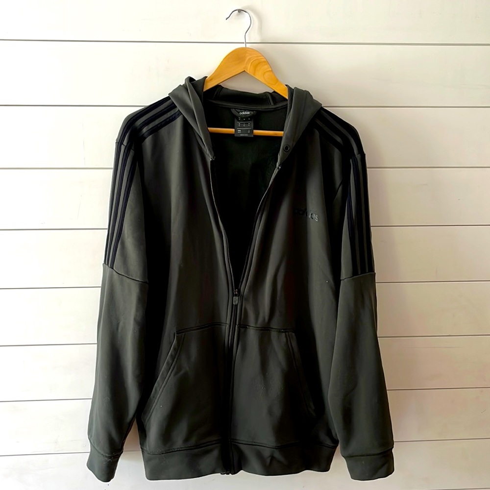 Men’s XL Adidas zip-up hoodie